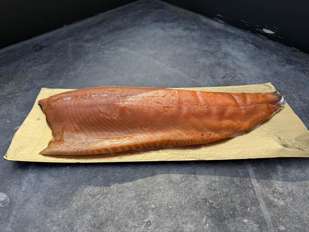 Süß-Salziger Lachs Langsam Gegart